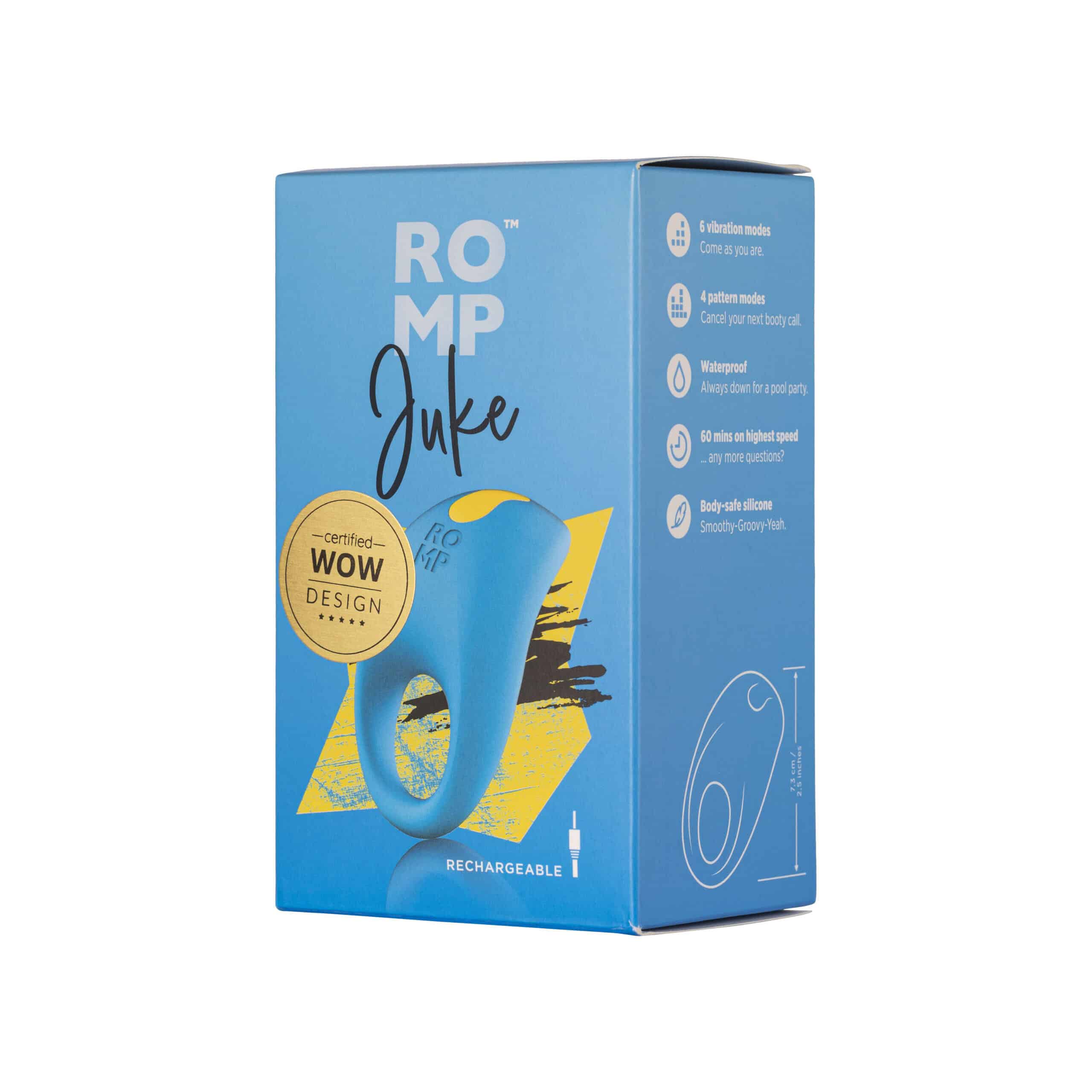 Romp Juke Vibrating C Ring Shop Online Buy a romp juke vibrating c-ring blue vibrator.