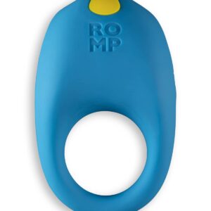 Buy a ROMP Juke Vibrating C-Ring  Blue vibrator.