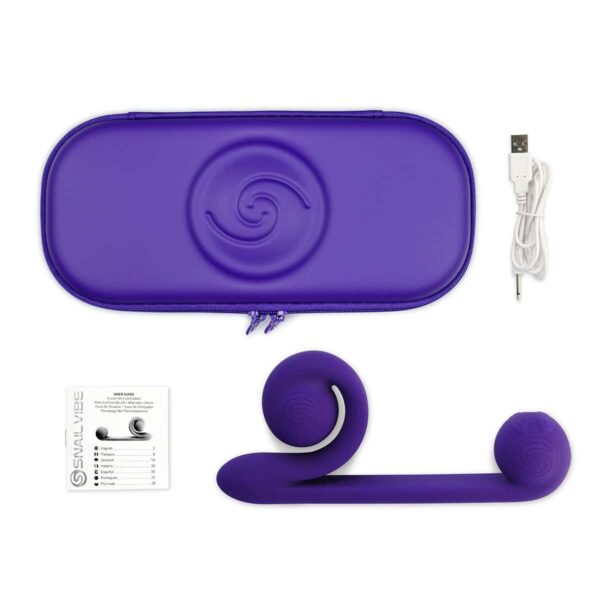 Buy a Snail Vibe  Purple vibrator.