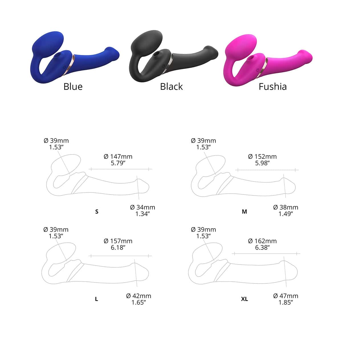 Strap On Me Multi Orgasm Medium Bendable Shop Online Buy a straponme multiorgasm medium bendable strapon fuchsia vibrator.