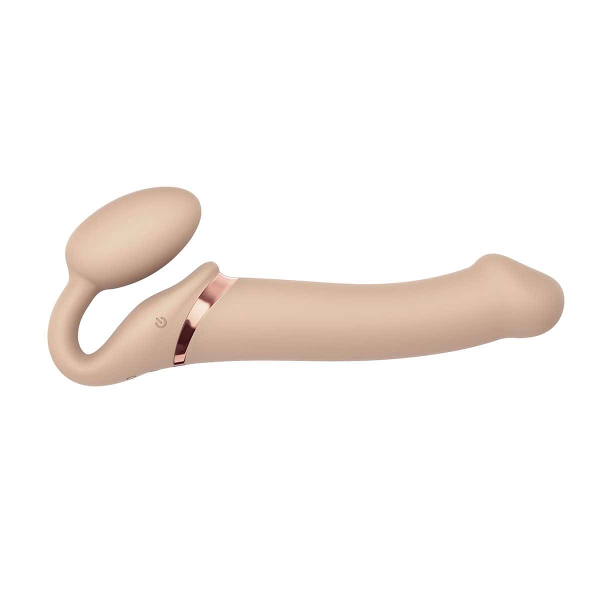 Buy a StrapOnMe Vibe Large  Vanilla vibrator.