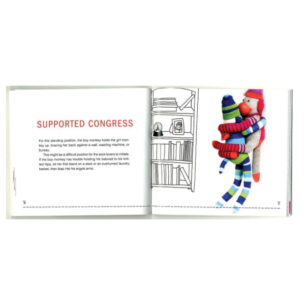 Buy Tantric Sex Positions for Your Naughty Little Monkey Sock Monkey Kama Sutra book for her.