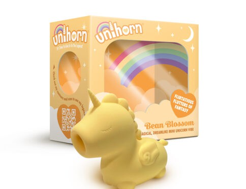 Buy a unihorn bean blossom  yellow vibrator.