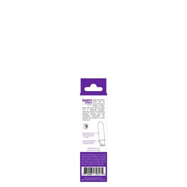 Buy a VeDO Bam Mini Bullet  Indigo vibrator.