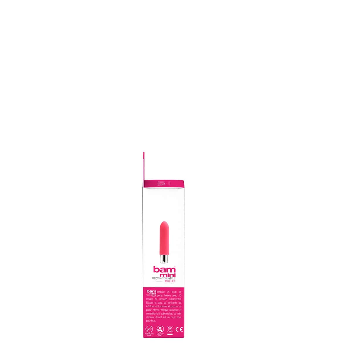 Buy a VeDO Bam Mini Bullet  Pink vibrator.