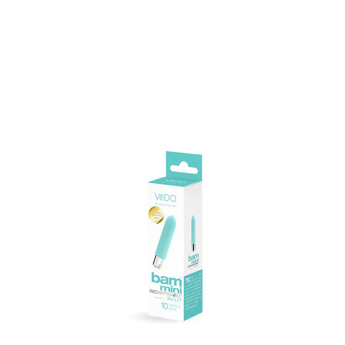Vedo Bam Mini Bullet Shop Online Buy a vedo bam mini bullet turquoise vibrator.