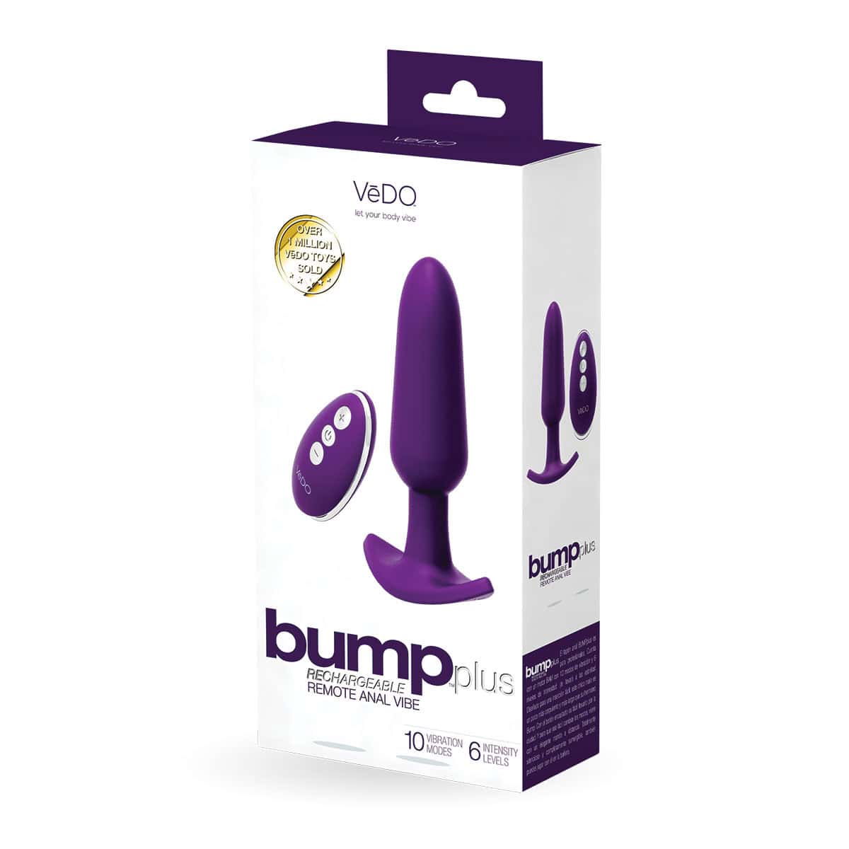 Vedo Bump Plus Anal Shop Online Buy a vedo bump plus anal vibe purple vibrator.