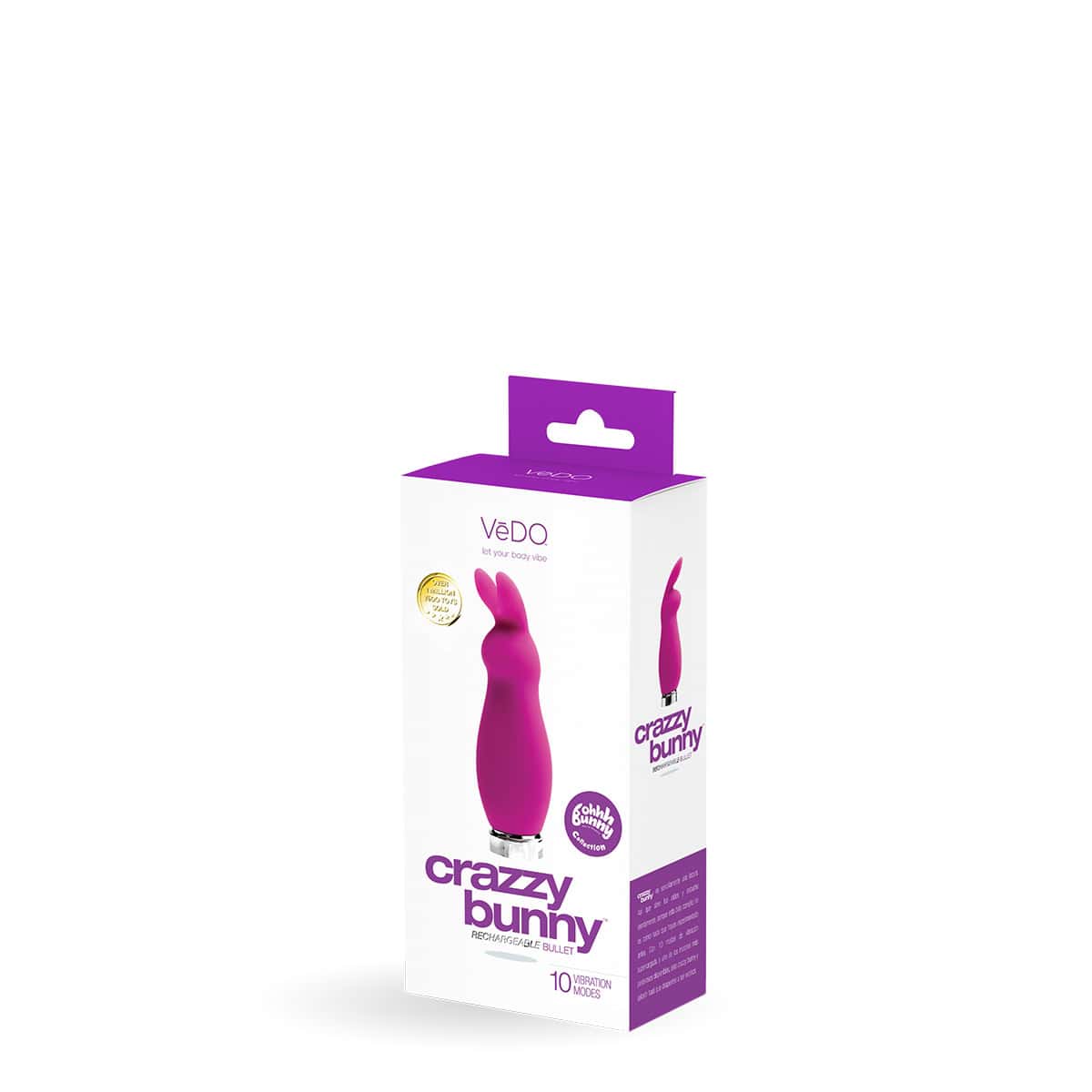 Vedo Crazzy Bunny Bullet Shop Online Buy a vedo crazzy bunny bullet purple vibrator.