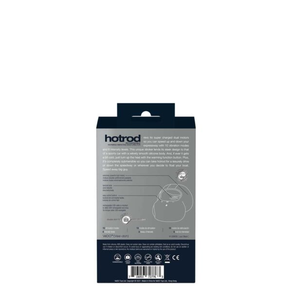 Buy a VeDO Hotrod Warming Masturbator  Black vibrator.