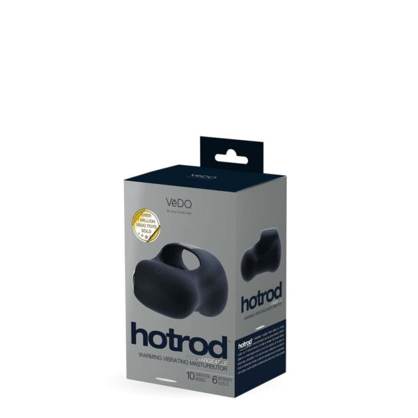 Buy a VeDO Hotrod Warming Masturbator  Black vibrator.