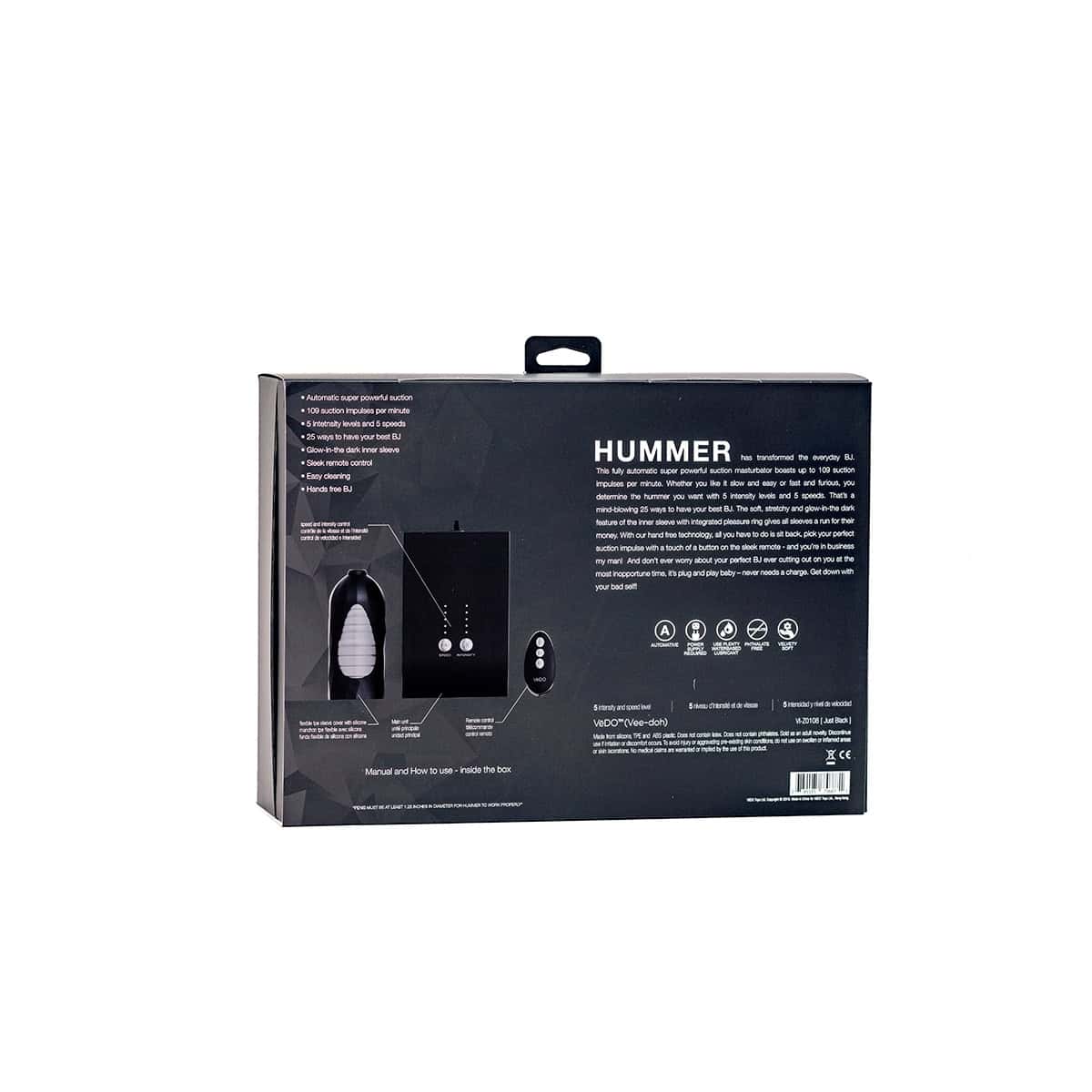Vedo Hummer 1.0 Vibrating Shop Online Buy a vedo hummer 1. 0 vibrating masturbator vibrator.