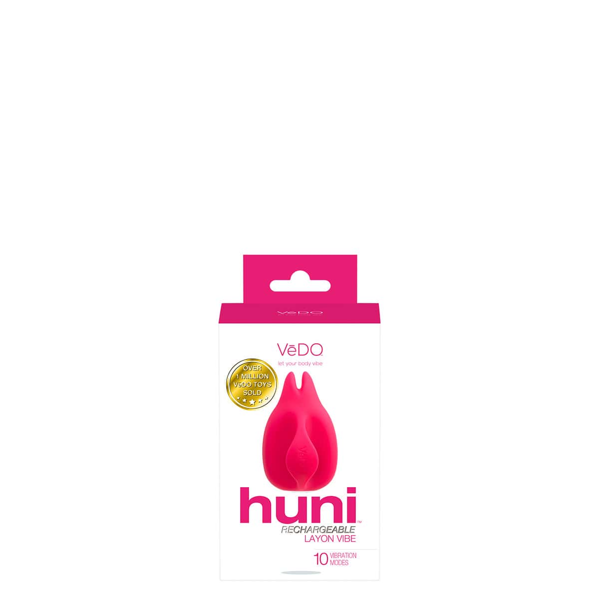 Buy a VeDO Huni Lay-On Vibe  Pink vibrator.