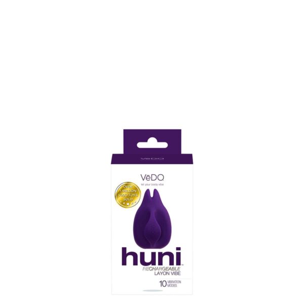 Buy a VeDO Huni Lay-On Vibe  Purple vibrator.