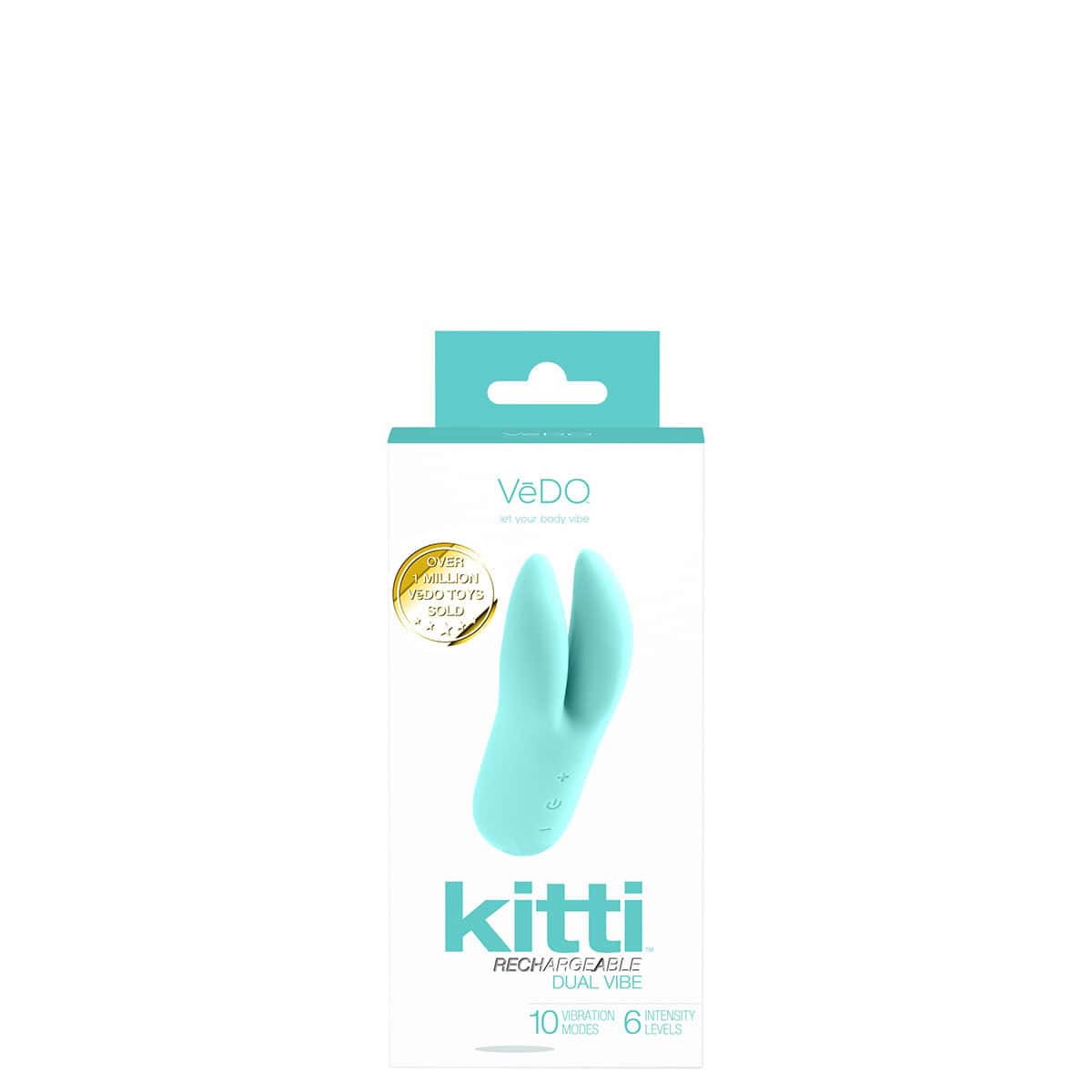 Vedo Kitti Dual Vibe Shop Online Buy a vedo kitti dual vibe turquoise vibrator.