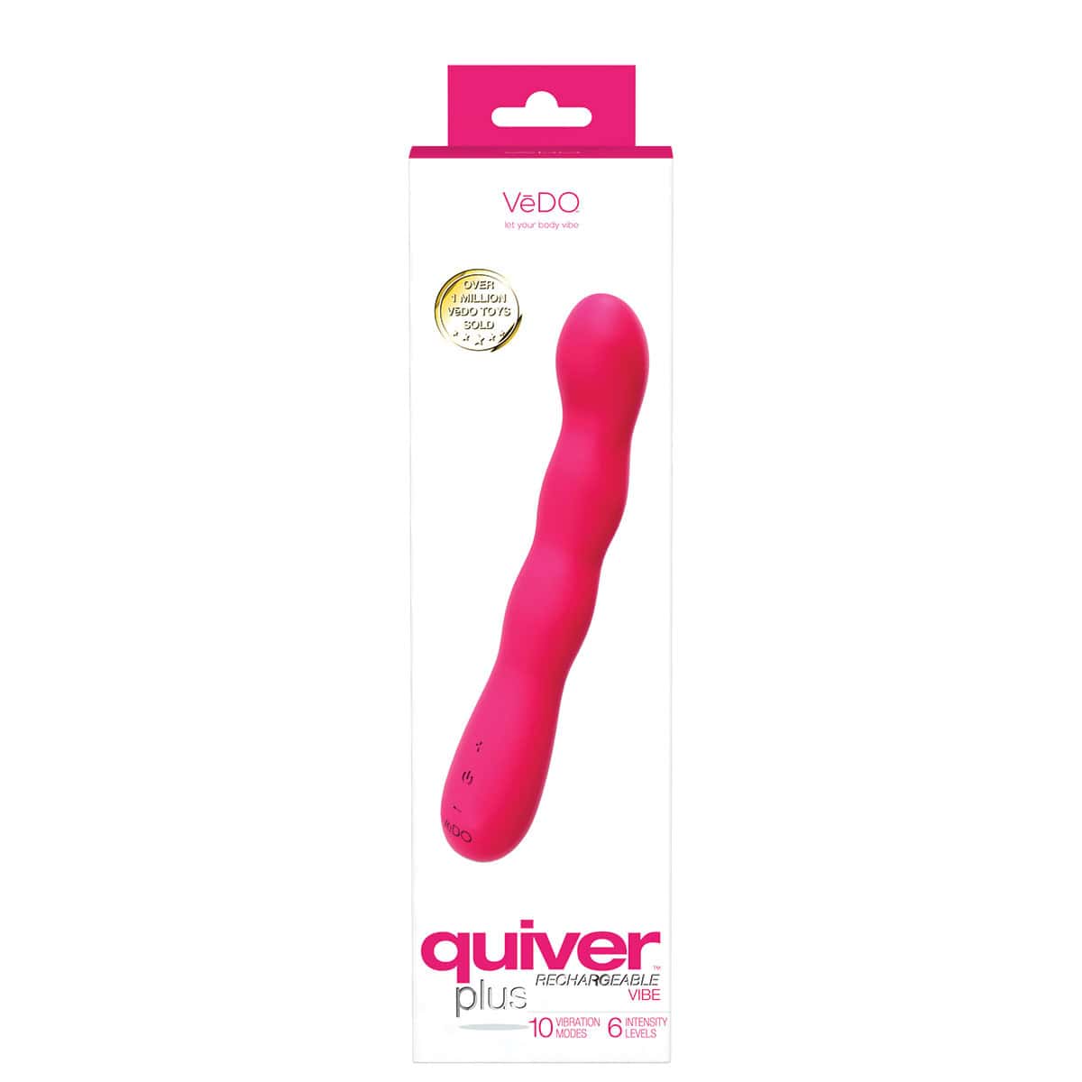 Vedo Quiver Plus Vibe Shop Online Buy a vedo quiver plus vibe pink vibrator.