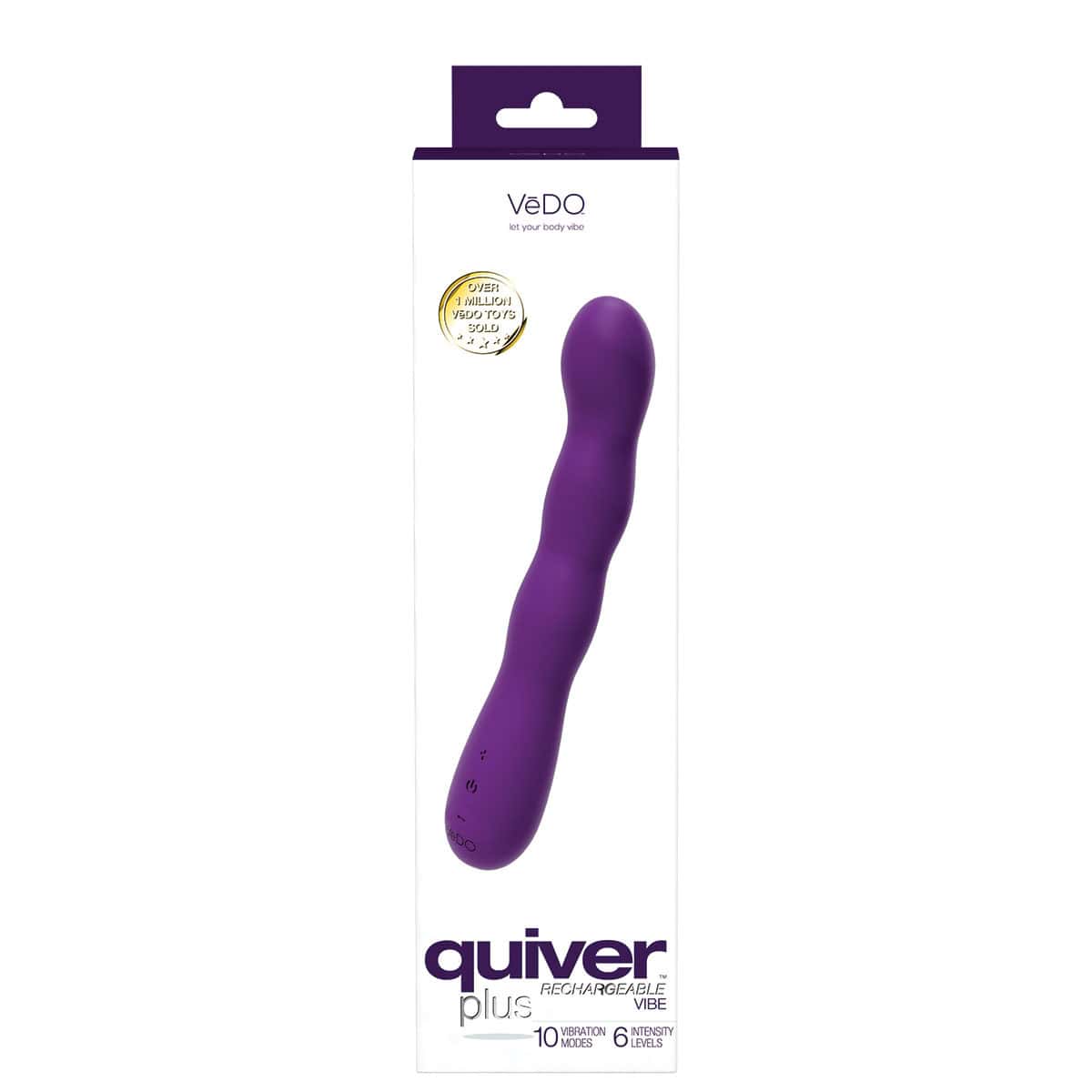 Vedo Quiver Plus Vibe Shop Online Buy a vedo quiver plus vibe purple vibrator.