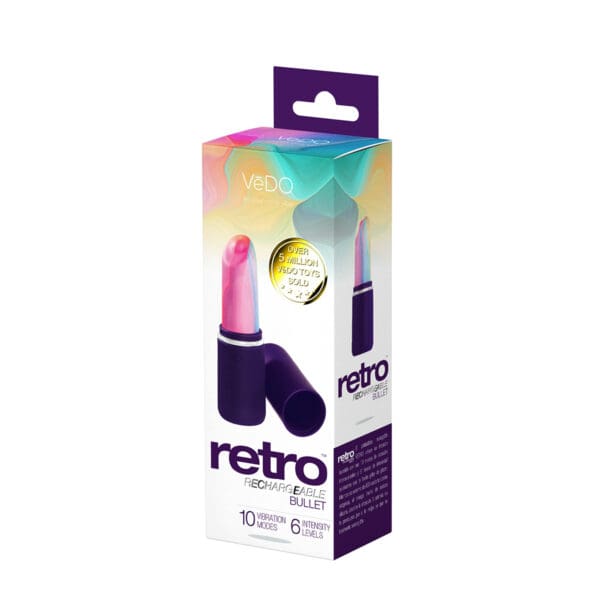 Buy a VeDO Retro Bullet  Purple vibrator.