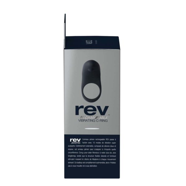 Buy a VeDO Rev Vibrating C-Ring  Black vibrator.