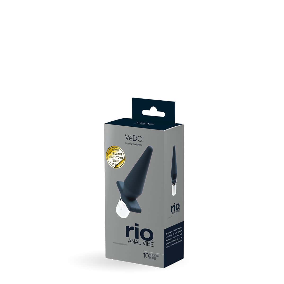 Vedo Rio Anal Vibe Shop Online Buy a vedo rio anal vibe black vibrator.