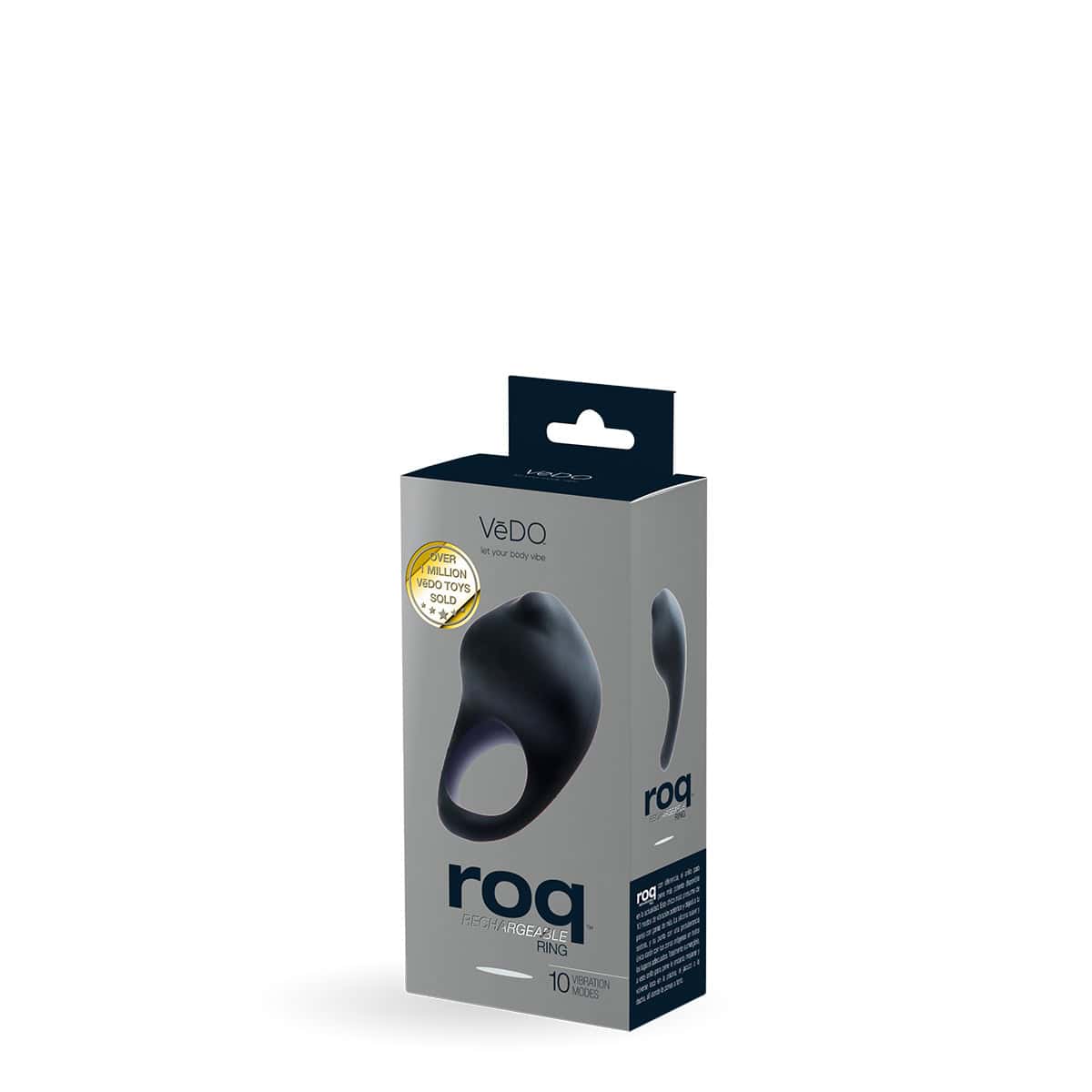 Vedo Roq Vibrating C Ring Shop Online Buy a vedo roq vibrating c-ring black vibrator.