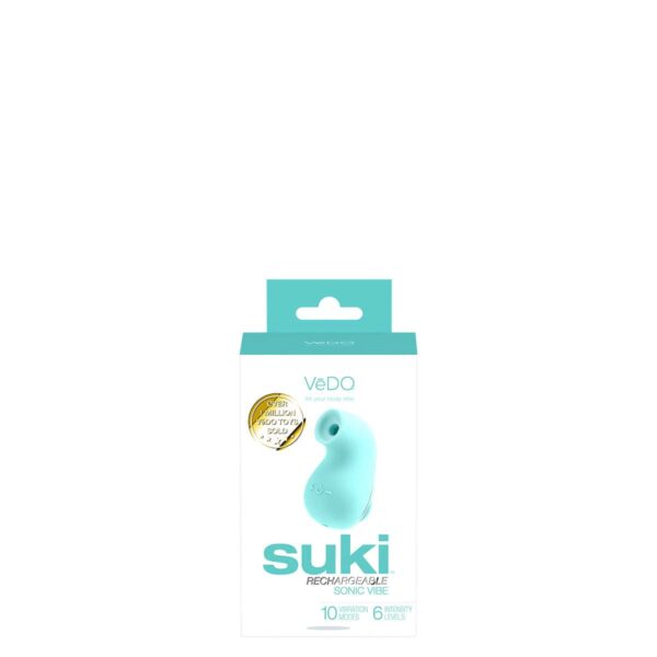 Buy a VeDO Suki Sonic Vibe  Turquoise vibrator.
