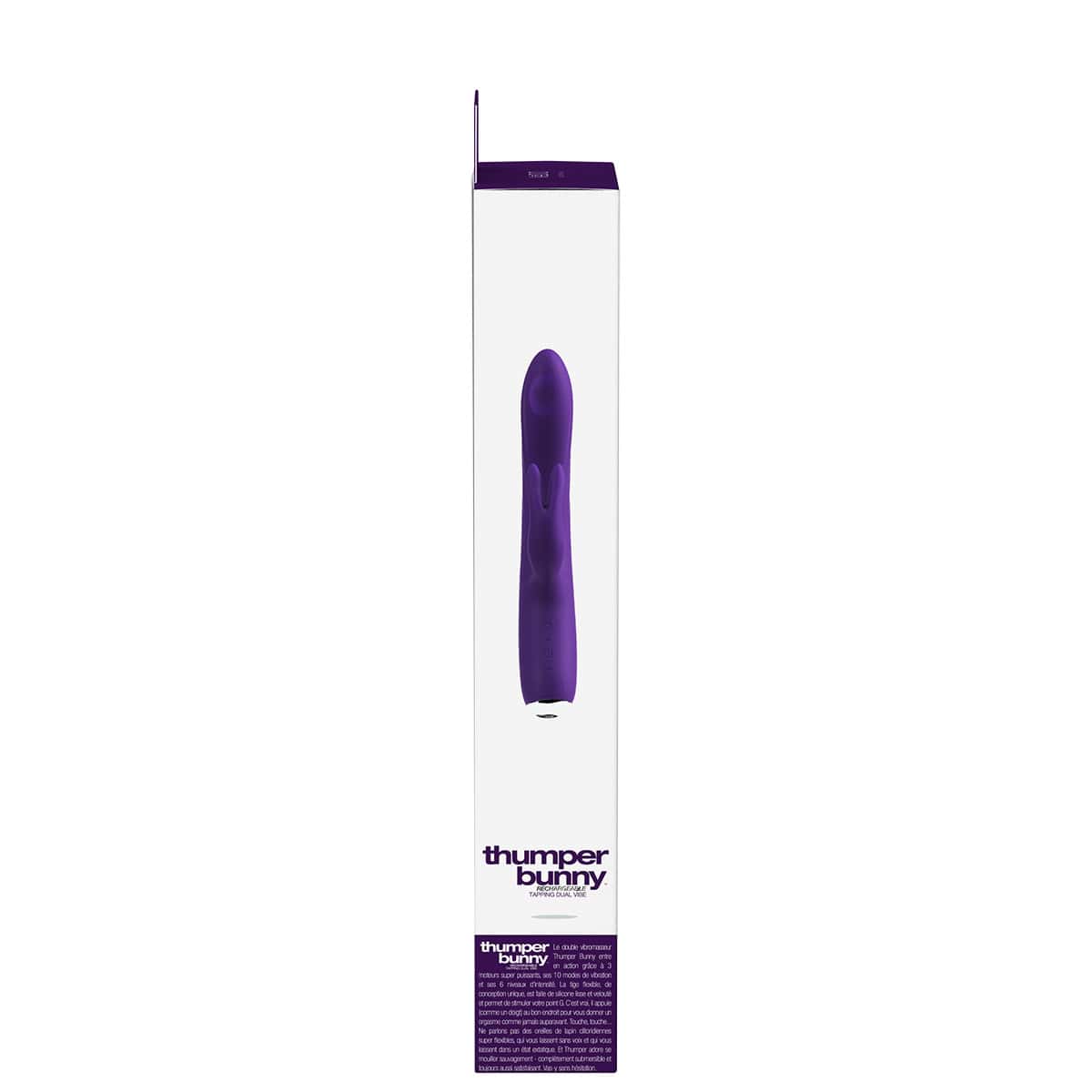 Vedo Thumper Bunny Tapping Shop Online Buy a vedo thumper bunny tapping dual vibe deep purple vibrator.