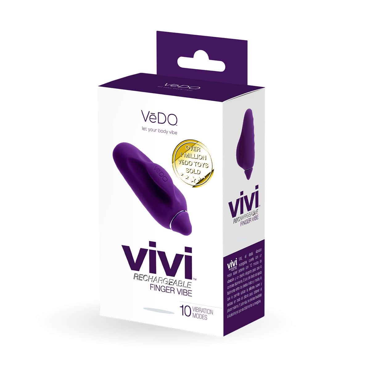 Vedo Vivi Finger Vibe Shop Online Buy a vedo vivi finger vibe deep purple vibrator.