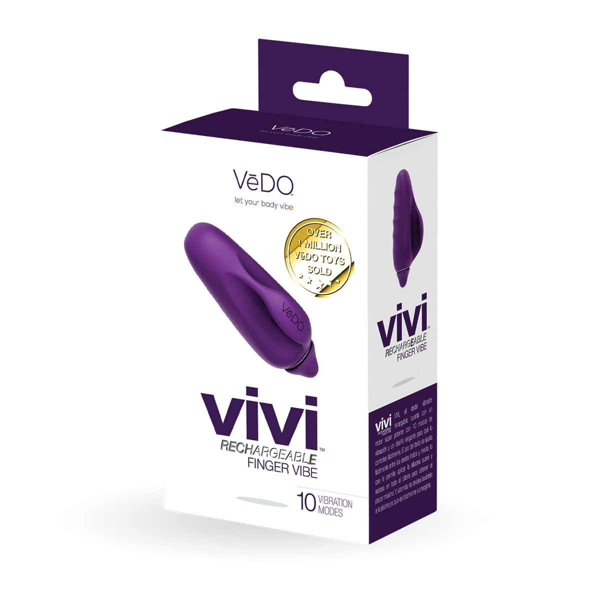 Vedo Vivi Finger Vibe Shop Online Buy a vedo vivi finger vibe deep purple vibrator.