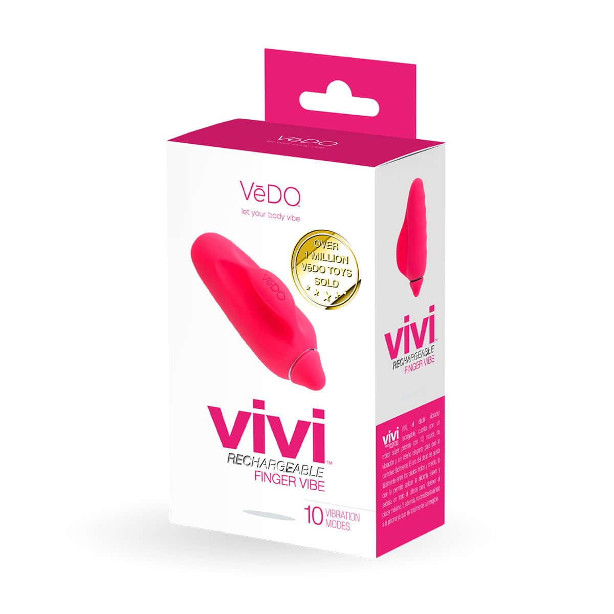 Vedo Vivi Finger Vibe Shop Online Buy a vedo vivi finger vibe foxy pink vibrator.
