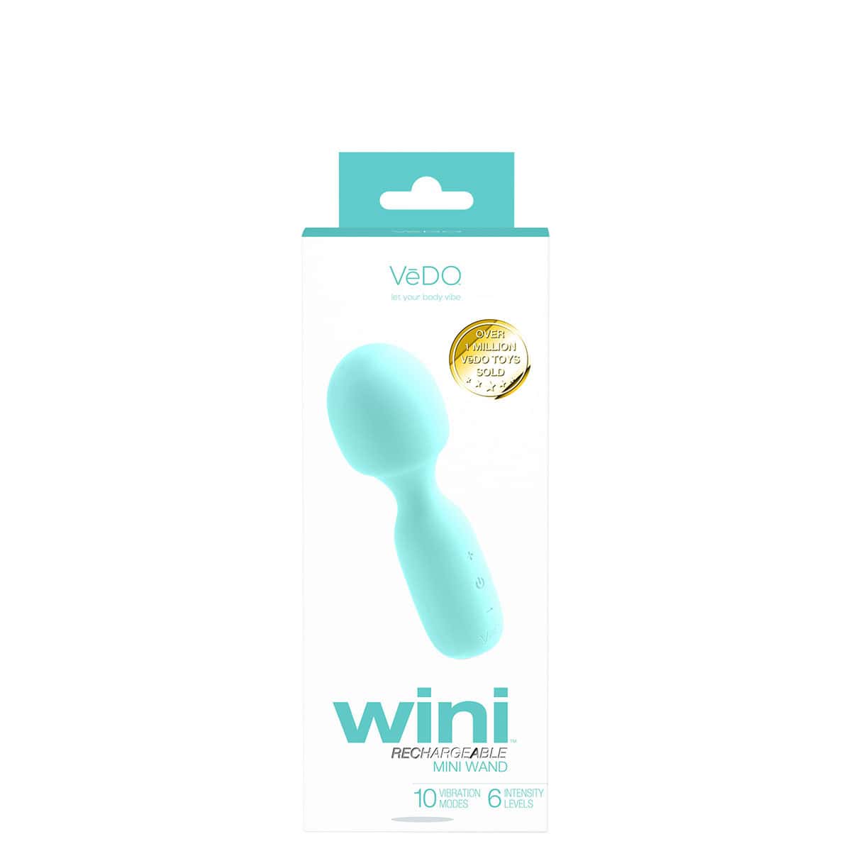 Vedo Wini Mini Wand Shop Online Buy a vedo wini mini wand turquoise vibrator.