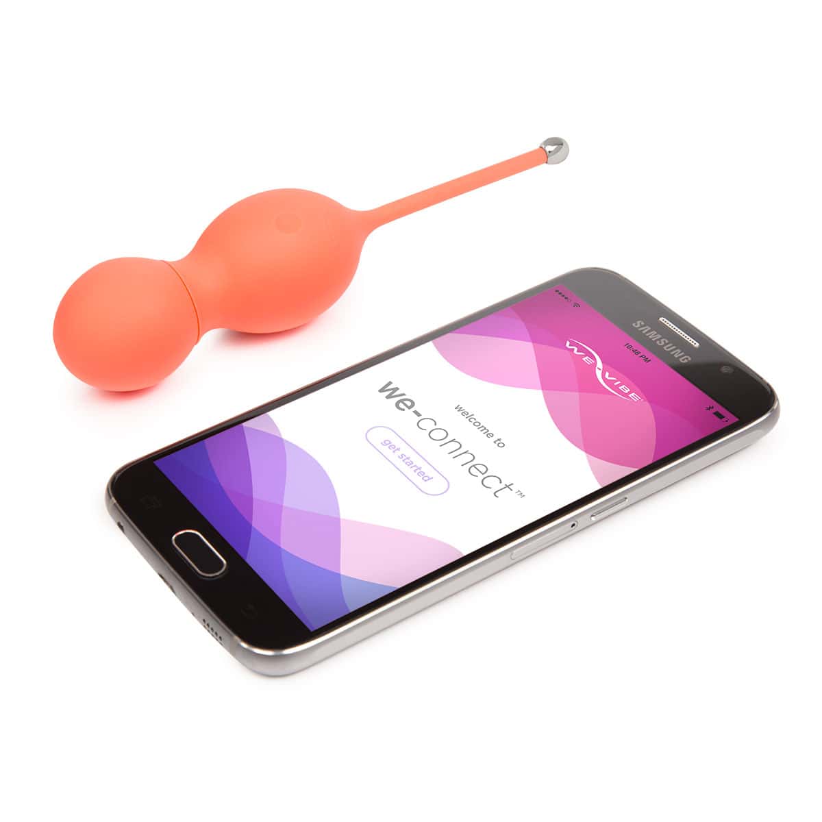 Buy We Vibe Bloom Coral kegel exercise device for pelvic floor muscle strengthening.