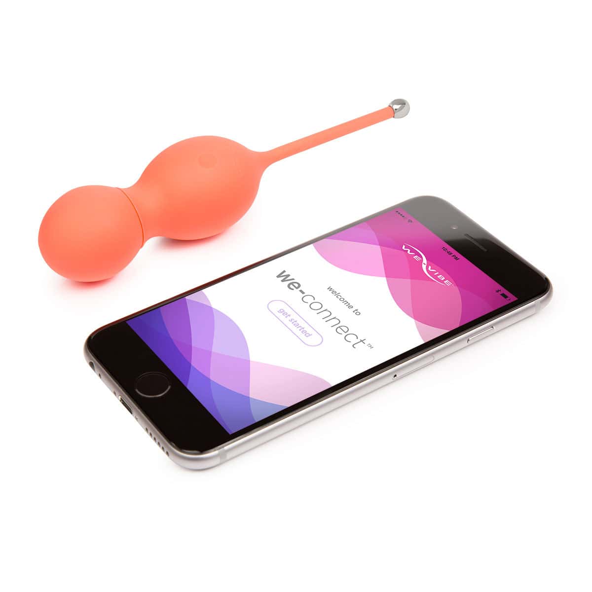 Buy We Vibe Bloom Coral kegel exercise device for pelvic floor muscle strengthening.