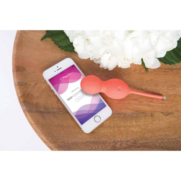 Buy We Vibe Bloom Coral kegel exercise device for pelvic floor muscle strengthening.