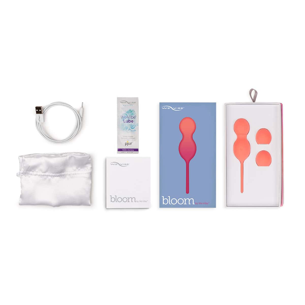 Buy We Vibe Bloom Coral kegel exercise device for pelvic floor muscle strengthening.