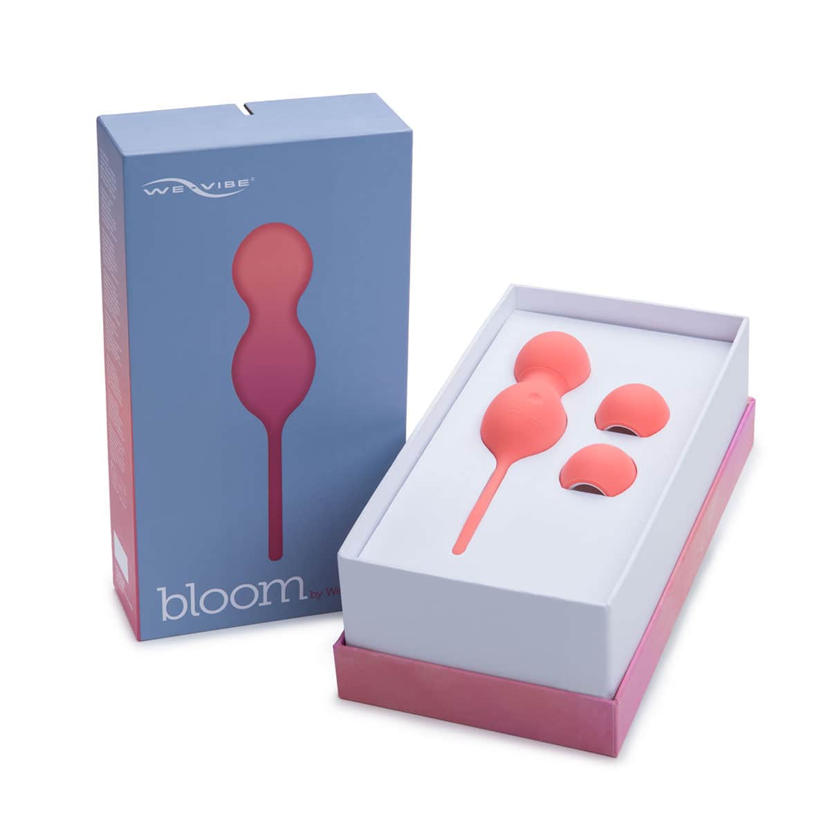 Buy We Vibe Bloom Coral kegel exercise device for pelvic floor muscle strengthening.
