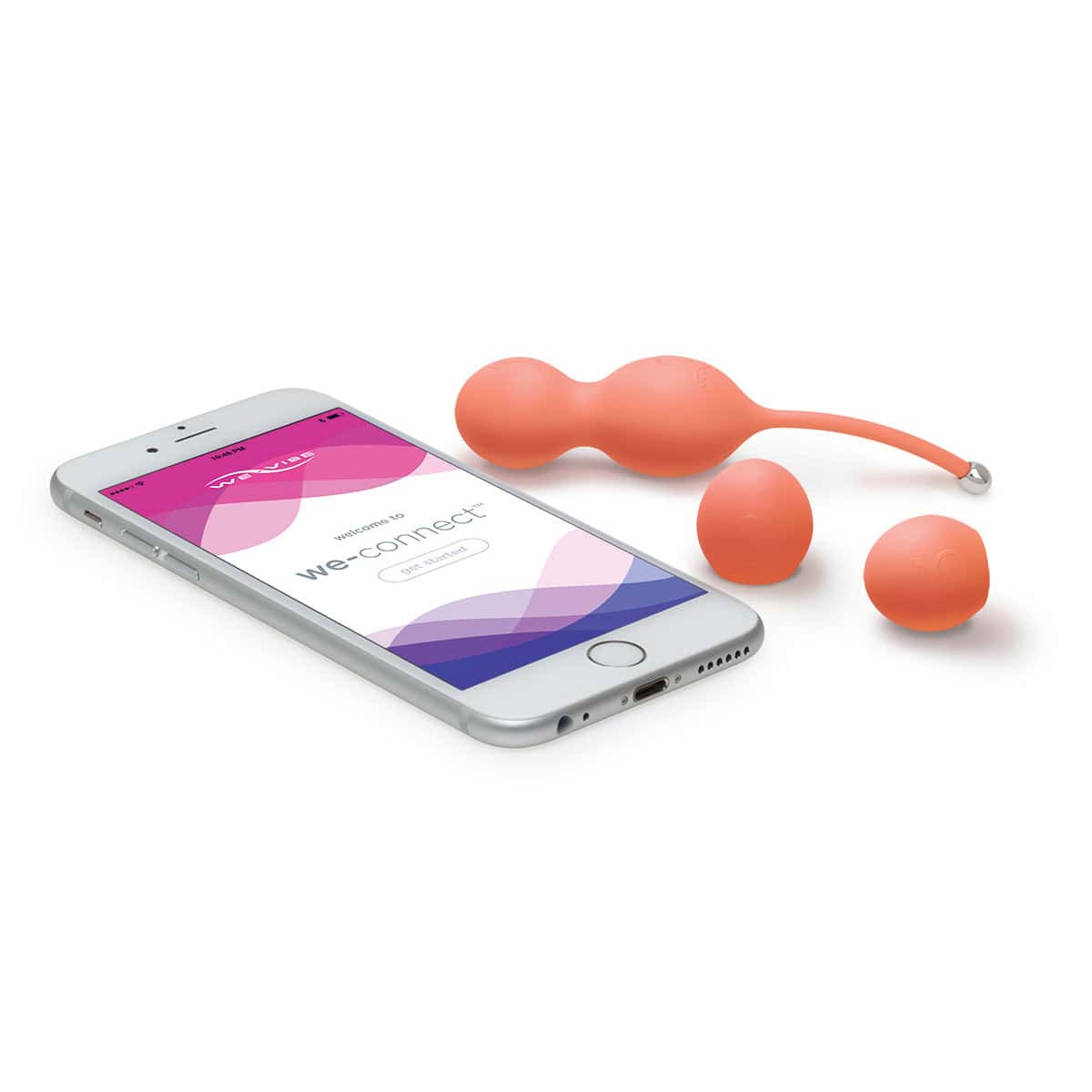 Buy We Vibe Bloom Coral kegel exercise device for pelvic floor muscle strengthening.