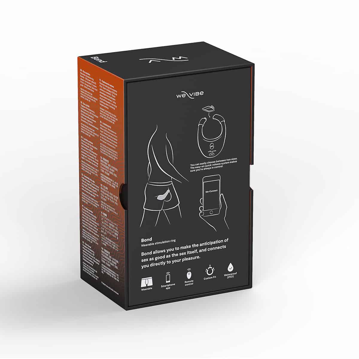 We Vibe Bond Charcoal Shop Online Buy a wevibe bond charcoal black vibrator.