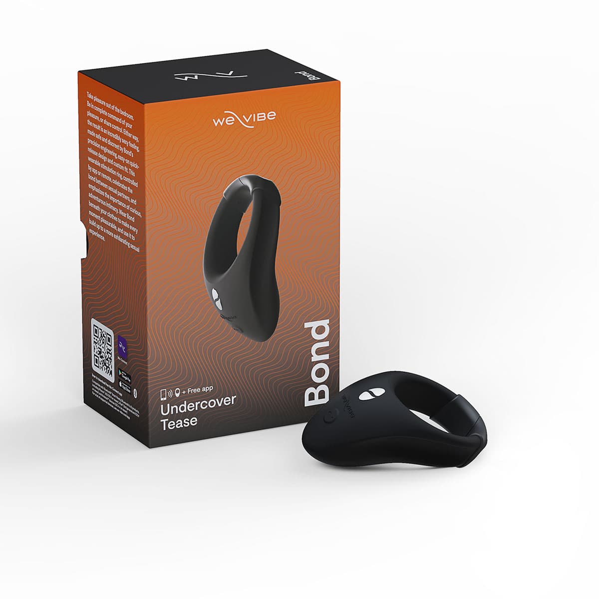 We Vibe Bond Charcoal Shop Online Buy a wevibe bond charcoal black vibrator.