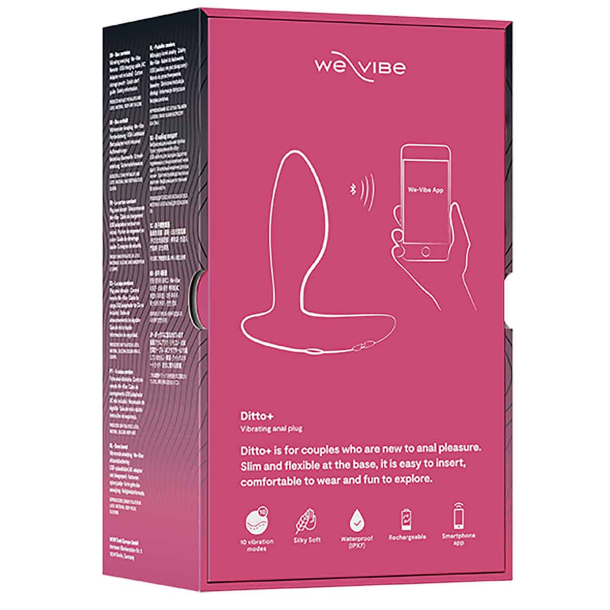 We Vibe Ditto+ Cosmic Shop Online Buy a wevibe ditto+ cosmic pink vibrator.