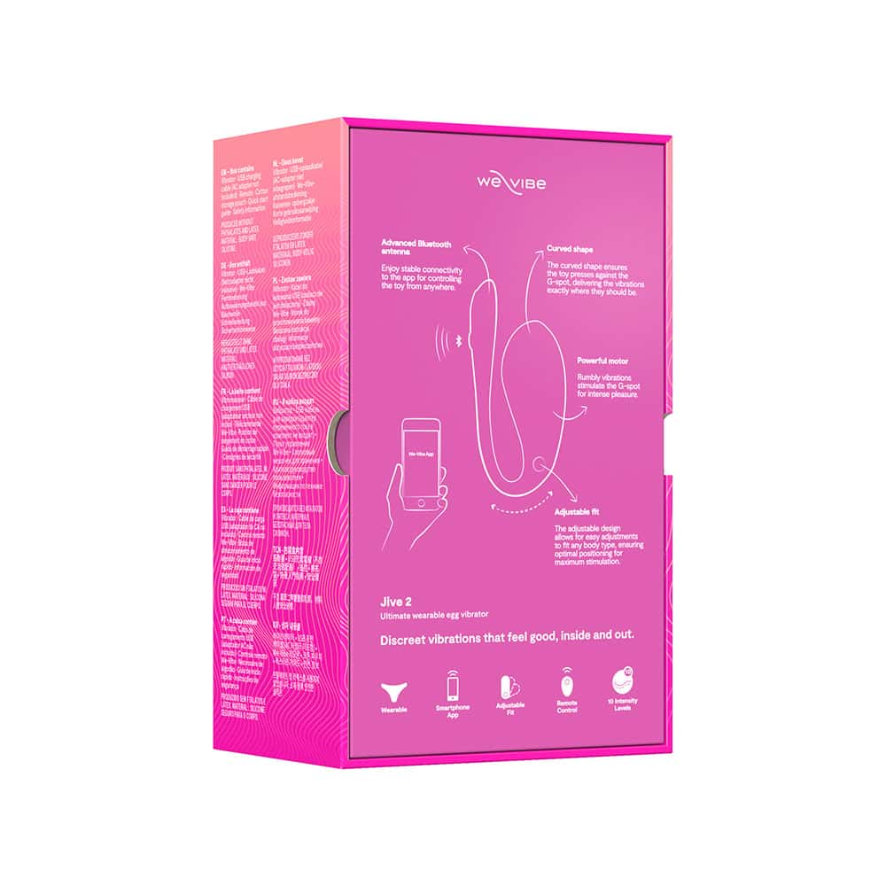 We Vibe Jive 2 Electric Shop Online Buy a wevibe jive 2 electric pink updated vibrator.