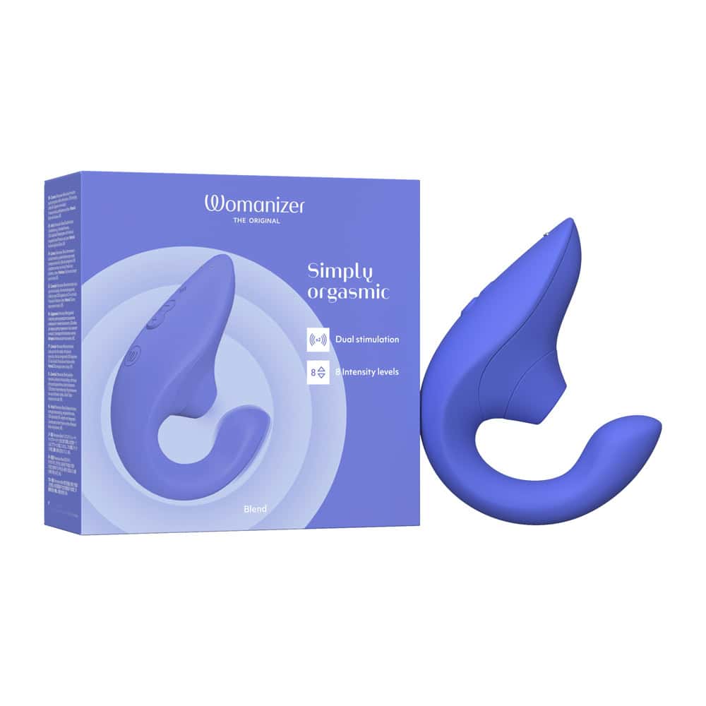Buy a Womanizer Blend Vibrant Blue vibrator.