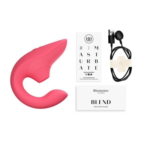 Buy a Womanizer Blend Vibrant Rose vibrator.