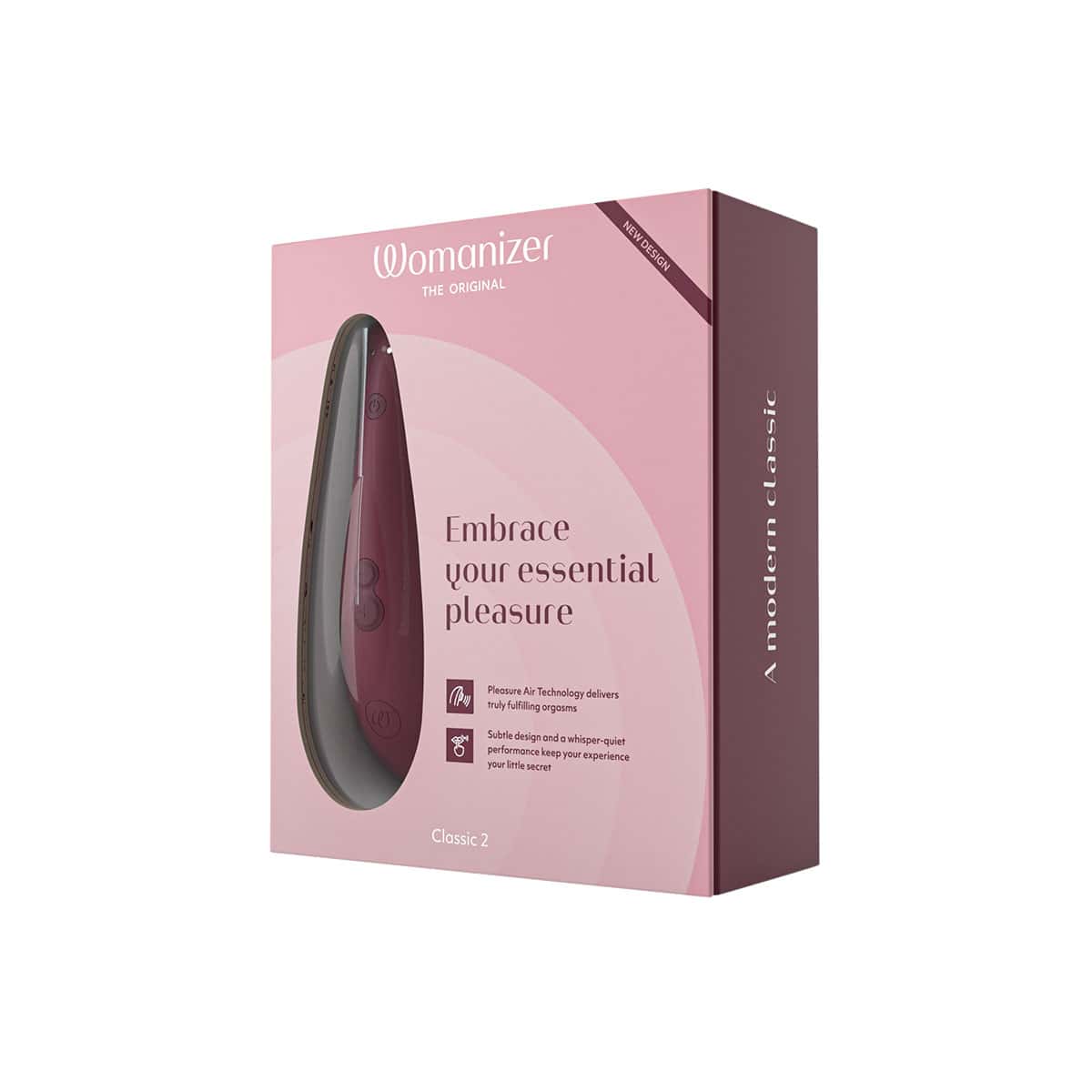 Buy a Womanizer Classic 2  Bordeaux vibrator.