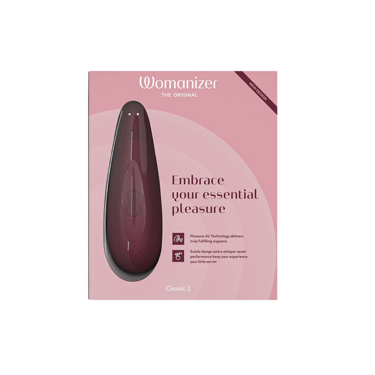 Womanizer Classic 2 Shop Online Buy a womanizer classic 2 bordeaux vibrator.