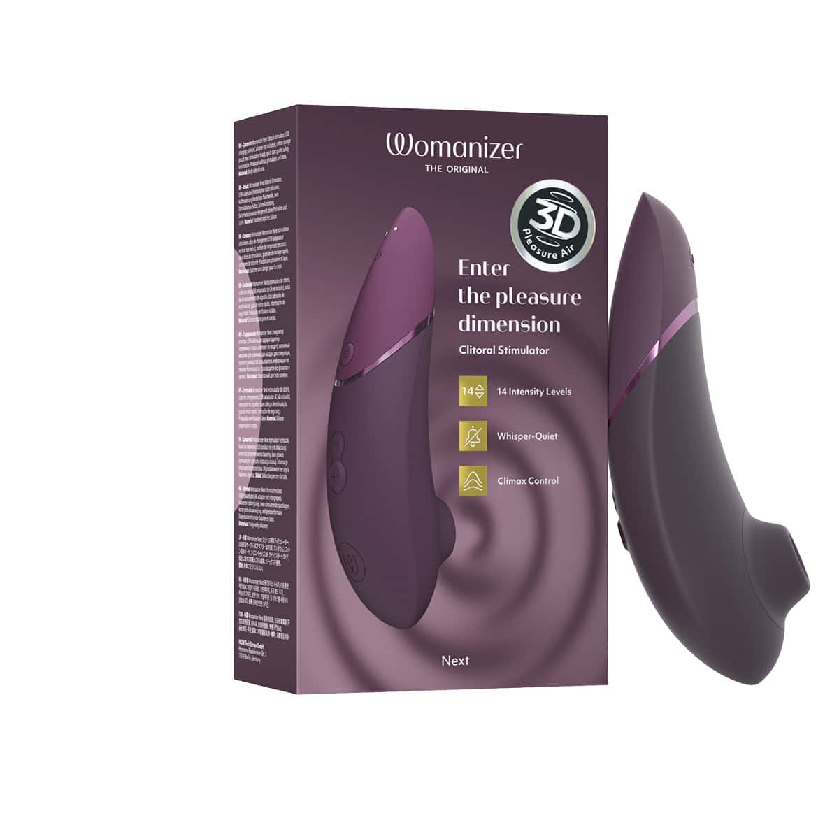 Buy a Womanizer Next Dark Purple vibrator.