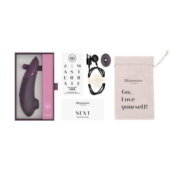 Buy a Womanizer Next Dark Purple vibrator.