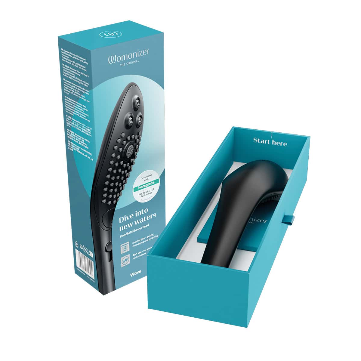 Buy a Womanizer Wave  Black vibrator.