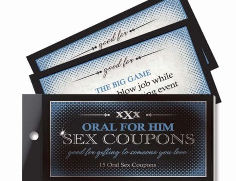 Buy  oral adventures for him sex coupons book for her.