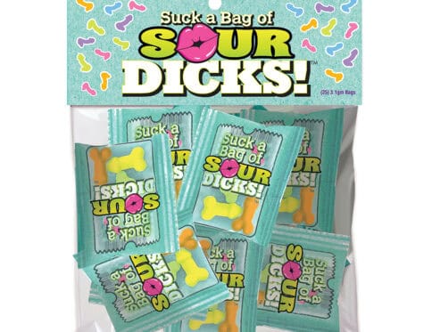 Buy  suck a bag of sour dicks 25 piece bag book for her.