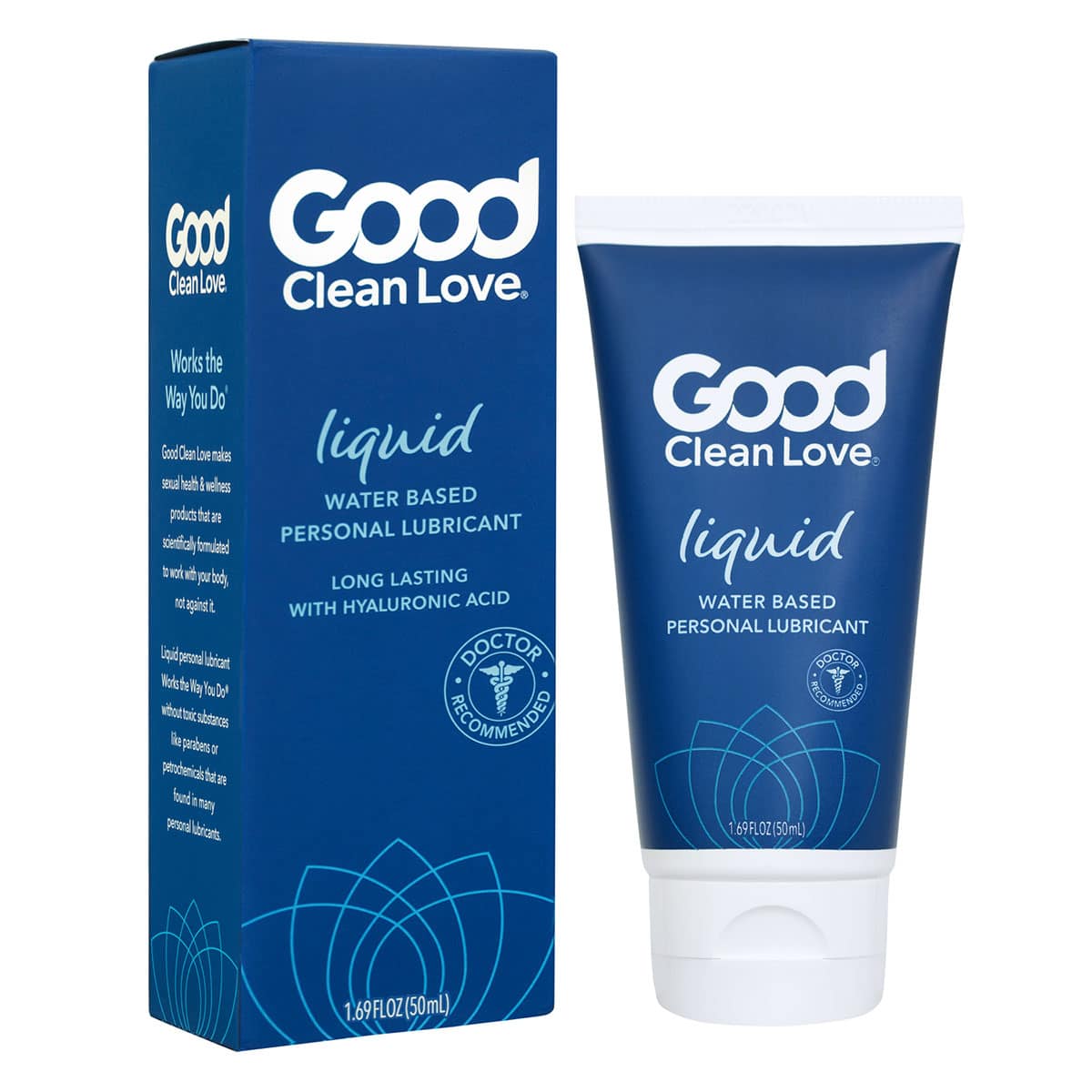 Buy and try Good Clean Love Liquid Water-Based Lubricant 1.69oz water based lubricant by Good Clean Love for your next sexual encounter with her.